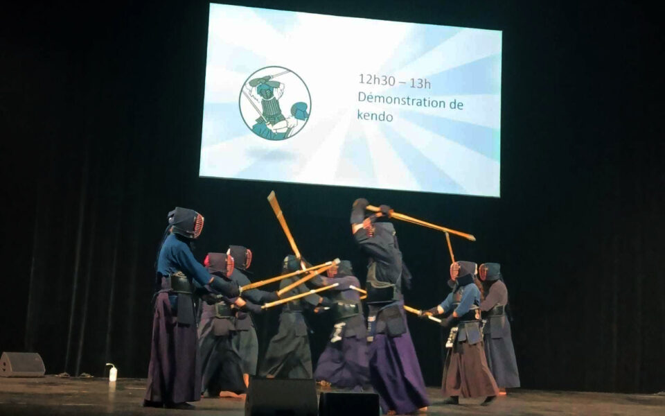 Le Kendo fait sensation à la Clermont Geek Convention