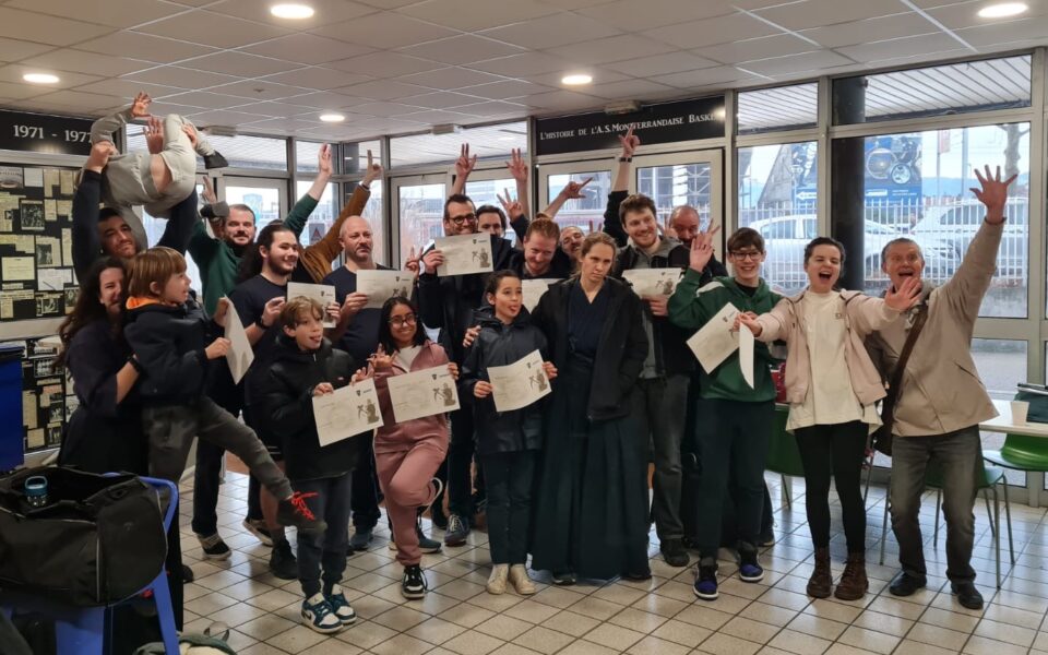 Coupe de Noël 2024 et passages de grade kyushas