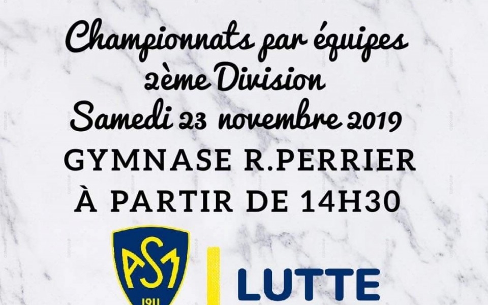 ASM LUTTE - Championnat de France par équipe D2