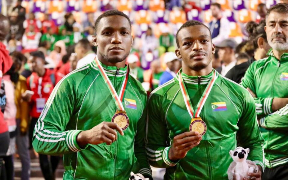 Latuf et Yanisse MADI médaillés d'or aux Jeux des Iles de l'Océan Indien