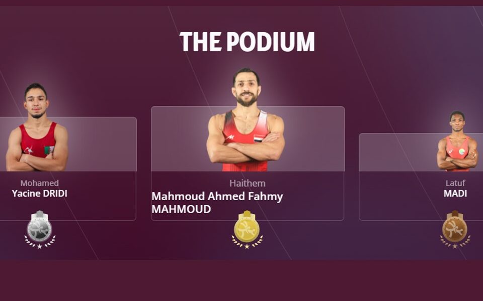 Latuf MADI - Médaille de bronze au championnat d'Afrique