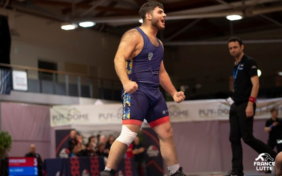 Burak Champion de France, Arthur, Asadoulakh, Khamzat et Walid sur le podium