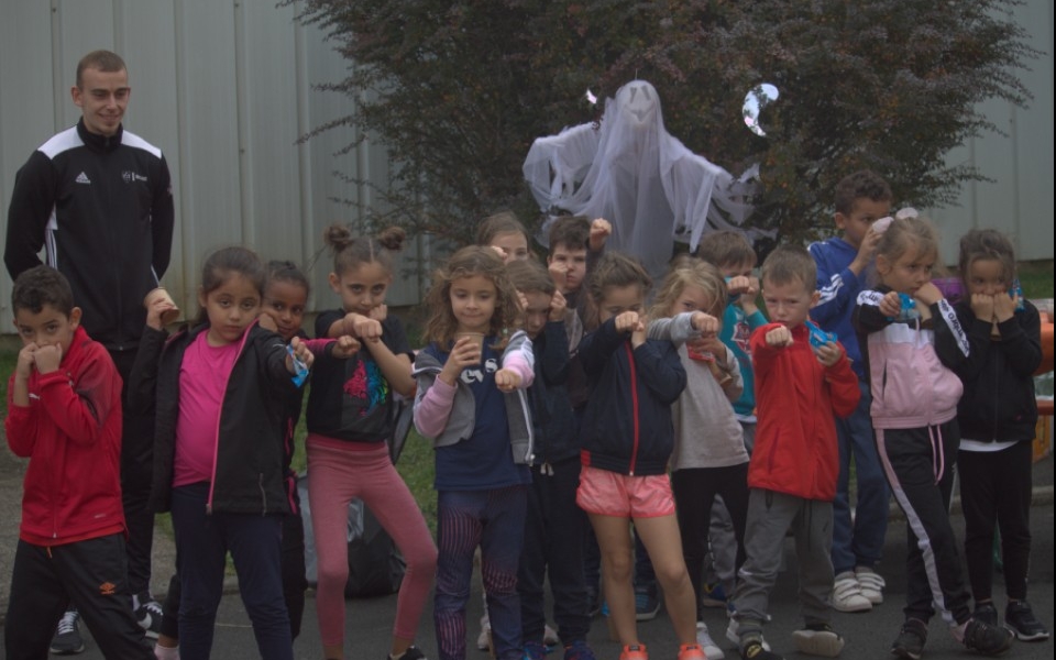 Les enfants du Multisports fêtent Halloween !