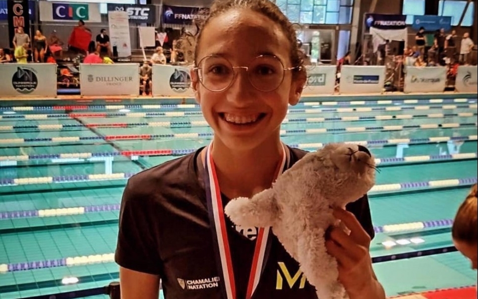 Première sélection en équipe de France de Natation pour Chloé Picon