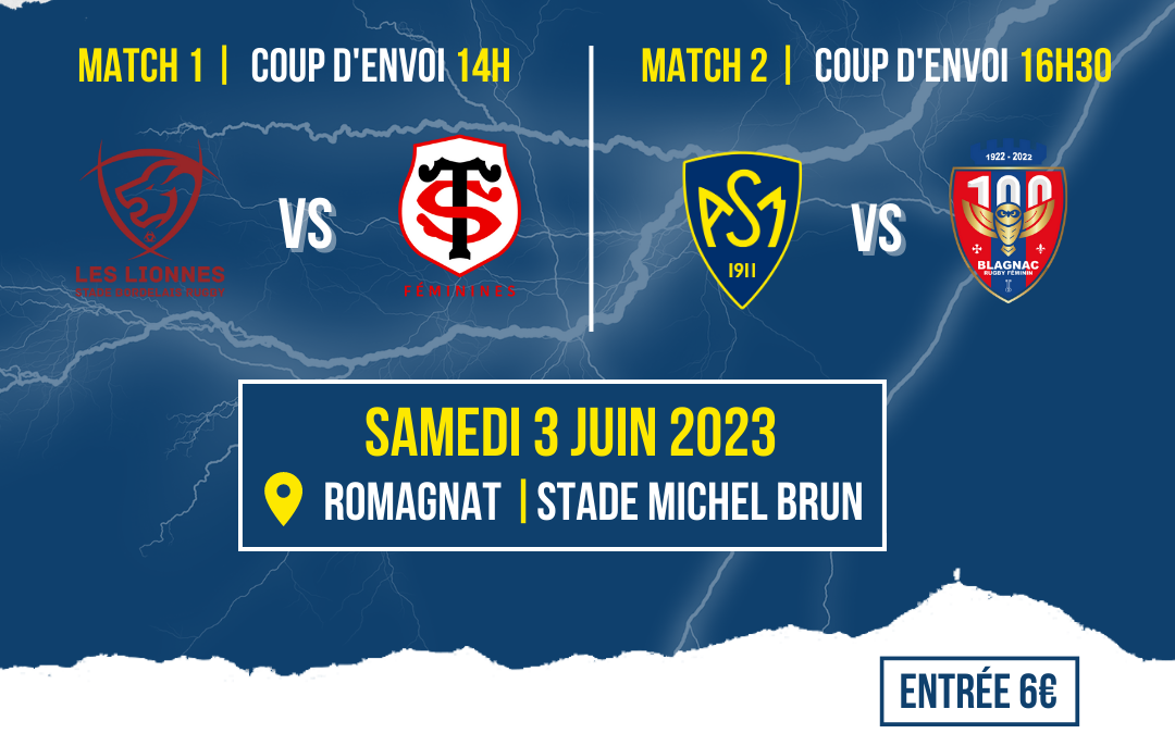 L'ASM Romagnat en ½ finale du championnat Elite 1 !