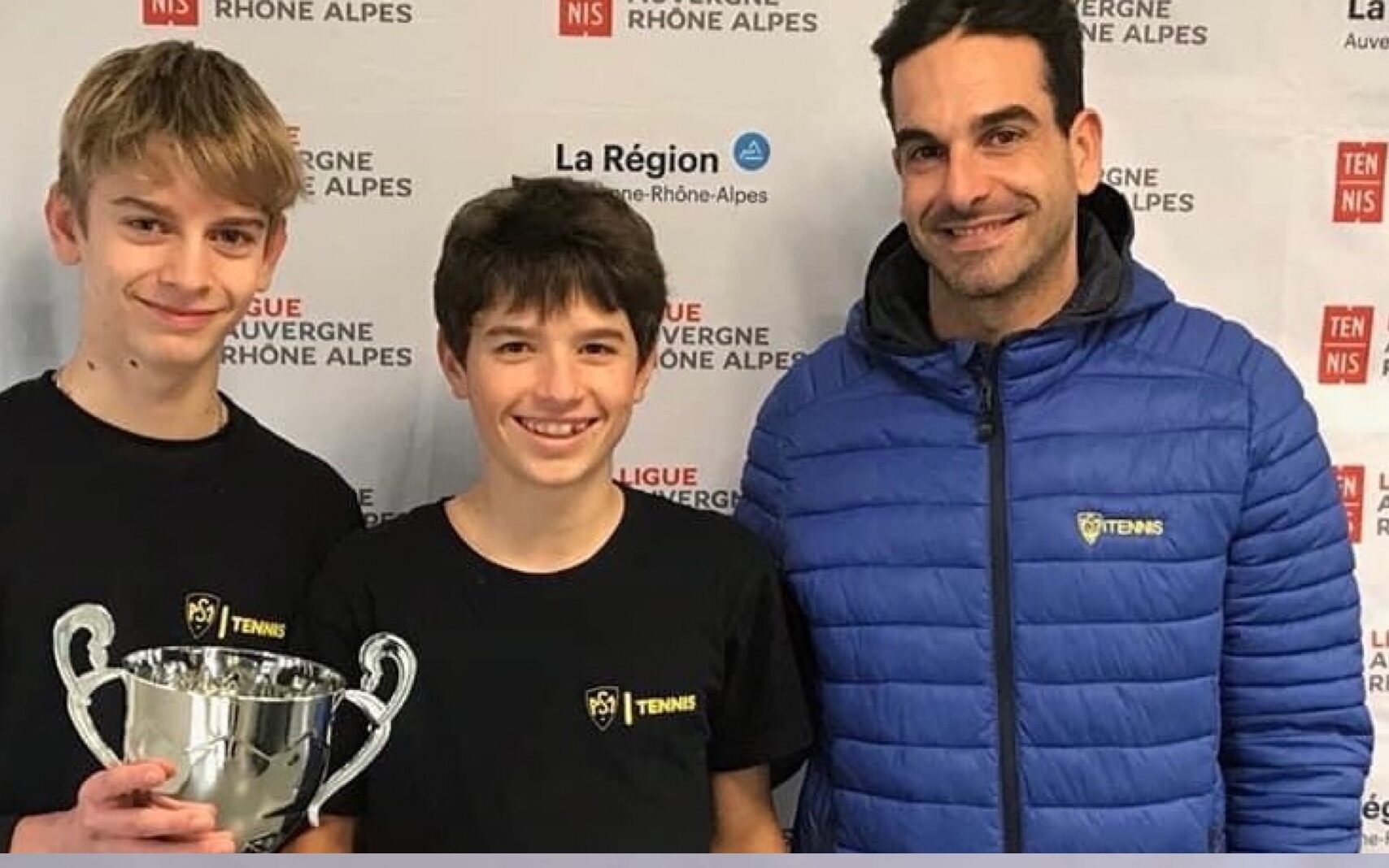 Champions d'Auvergne Rhône Alpes en 11/12 et 13/16
