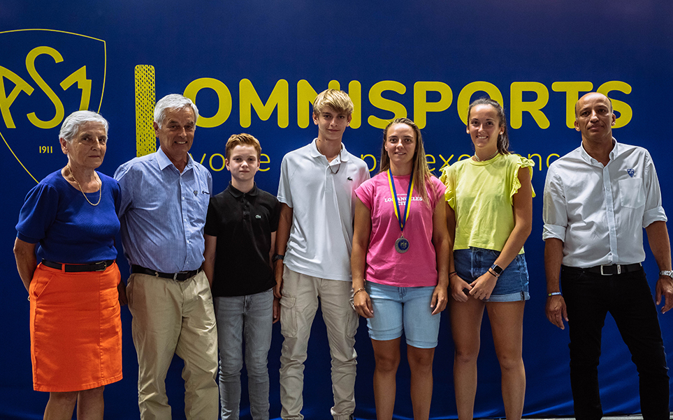 Nos tenniswomen et tennismen mis à l'honneur lors des Olympiades ASM