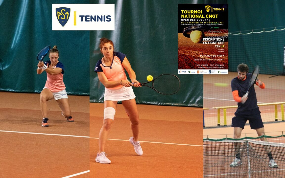 Open des Volcans - nos Asémistes en fer de lance pour le tableau final