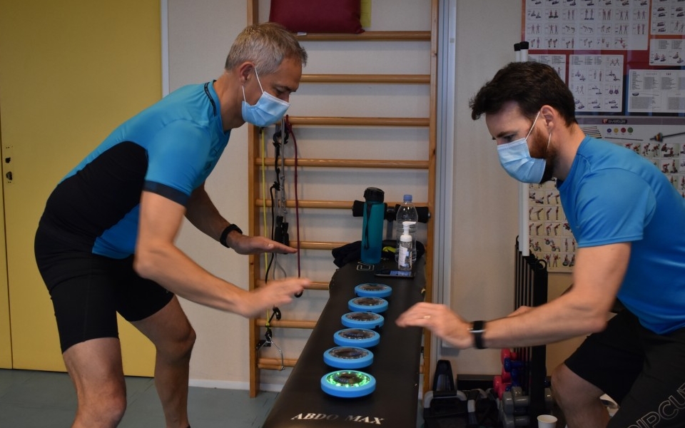 Quand les coachs ASM Vitalité entrainent les pilotes essayeurs Michelin !