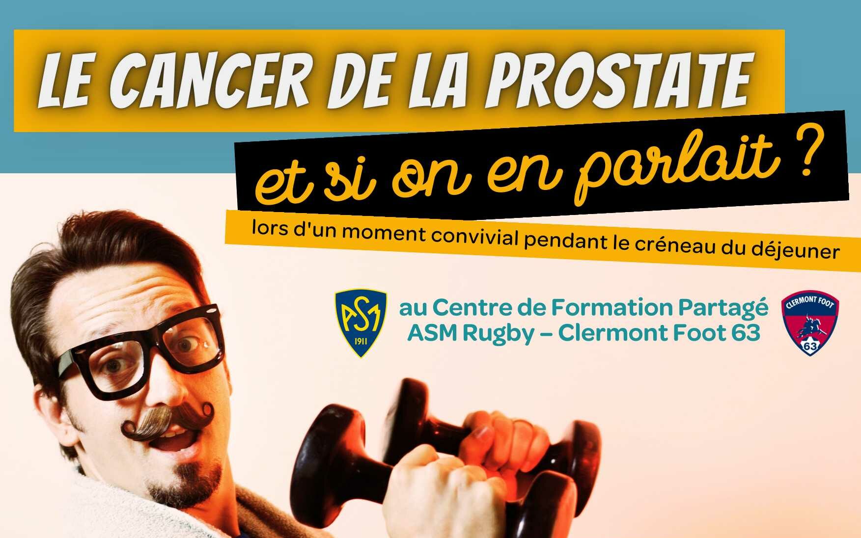 [ASM-Pôle Santé République] Action Movember le 30/11/22 aux Gravanches à Clermont-Fd - Conférence et dépistage gratuit cancer prostate