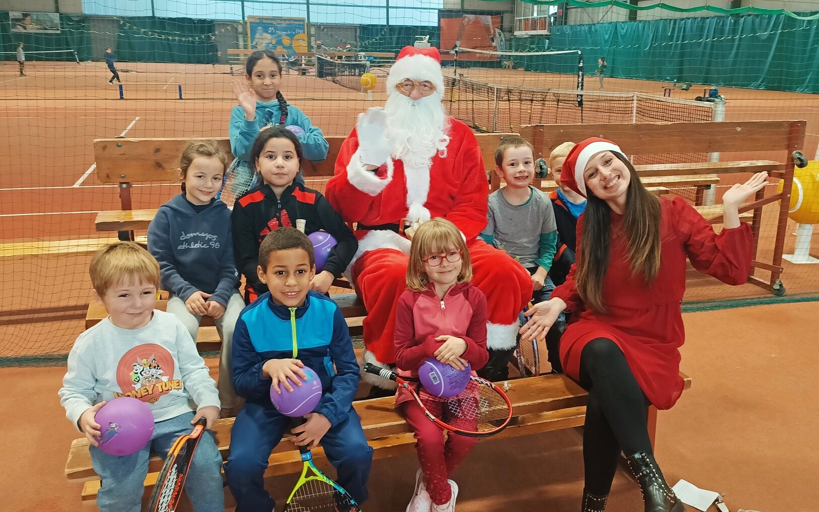 Petit détour sportif pour le Père Noël !