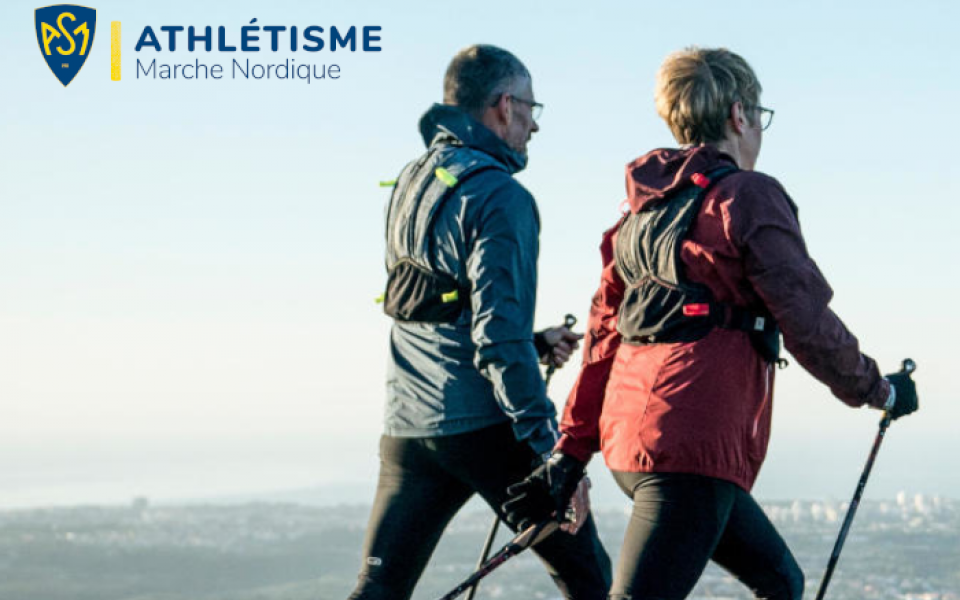 [GRATUIT] L’ASM Athlétisme propose des initiations à la marche nordique à partir du 1er avril 2021 pour les seniors (55 ans et +)