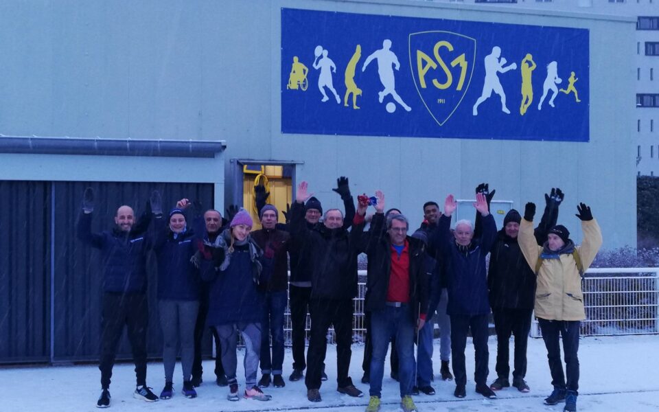 Nettoyage de printemps au coeur de l'hiver pour la section athlé !