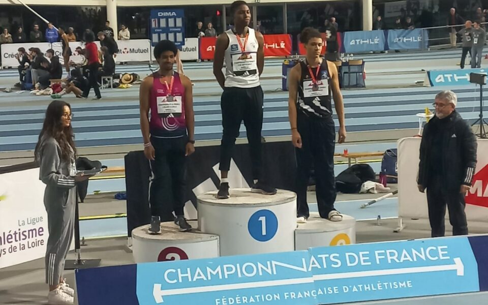 L'ARGENT POUR TCHAO AGO AUX CHAMPIONNATS DE FRANCE U18 U20 A NANTES