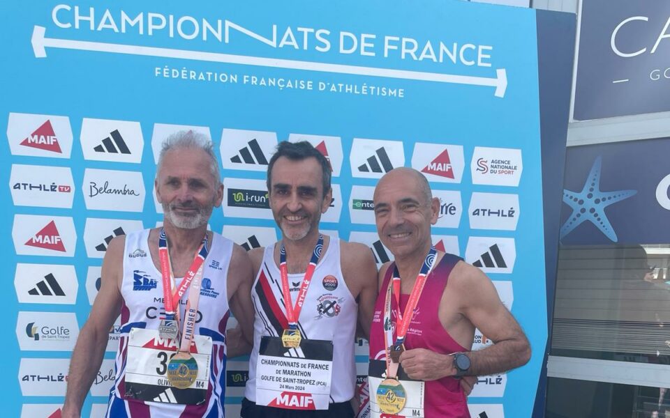 Le bronze au Championnat de France de Marathon et l'or au semi des foulées Vichyssoises