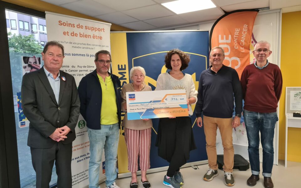 COURIR A LADOUX : 792 € POUR LA LIGUE CONTRE LE CANCER