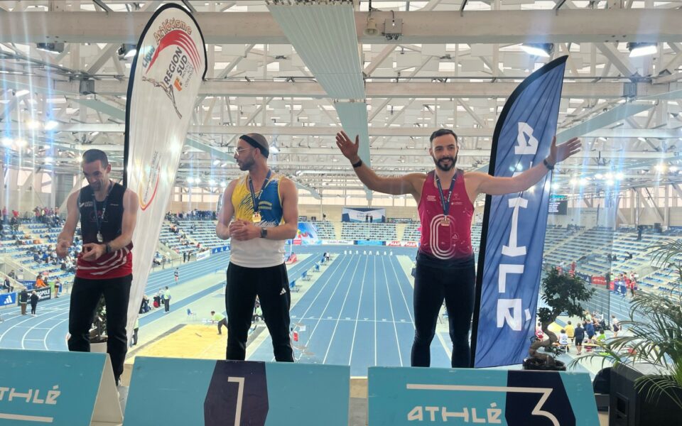 Dans le Top 3 aux championnats de France M35 pour Jérémie Thiébaud !