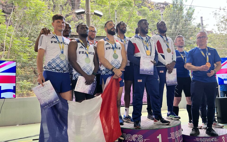 JEREMIE THIEBAUD : L'ARGENT PAR EQUIPE AUX CHAMPIONNATS D'EUROPE MASTERS