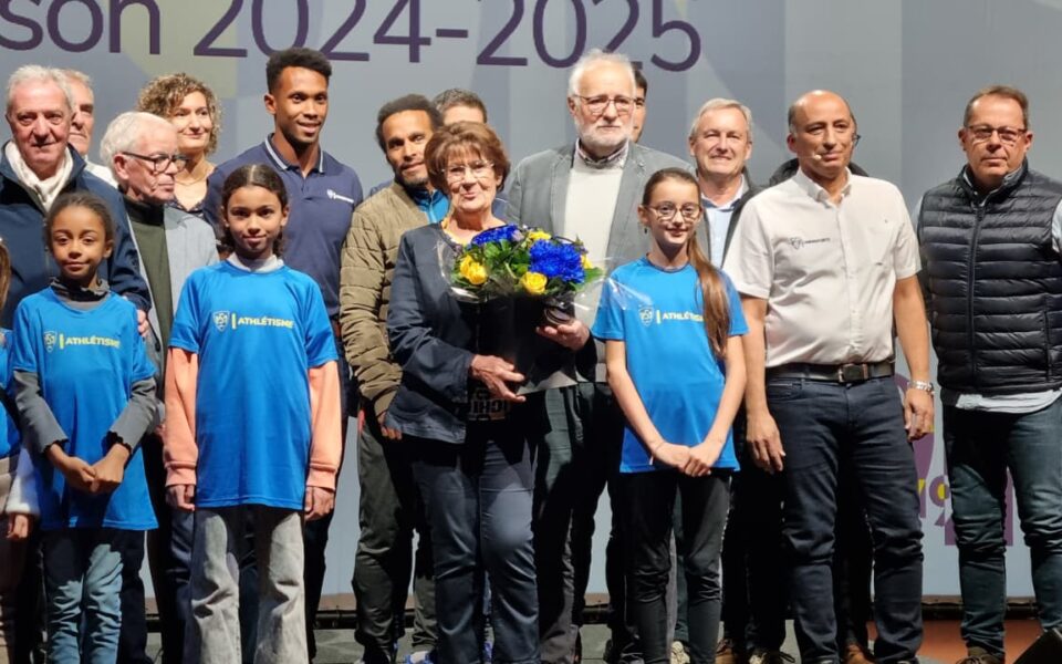 UNE MEDAILLE D'OR POUR UNE FEMME EN OR !