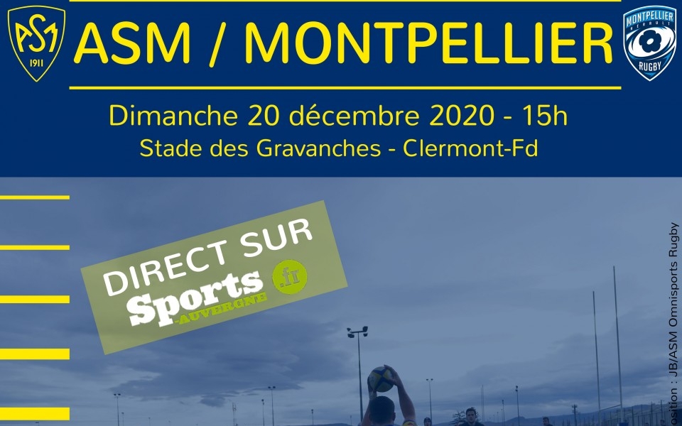 Les Espoirs reçoivent Montpellier, dimanche 20 décembre.