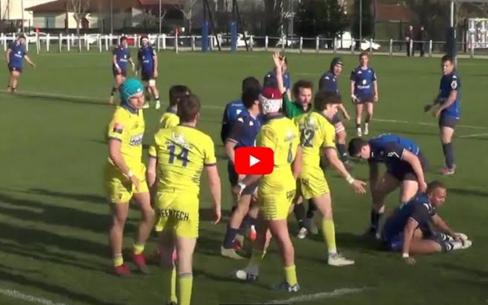Nos Crabos s'inclinent à Castres 30 à 32 sur la fin