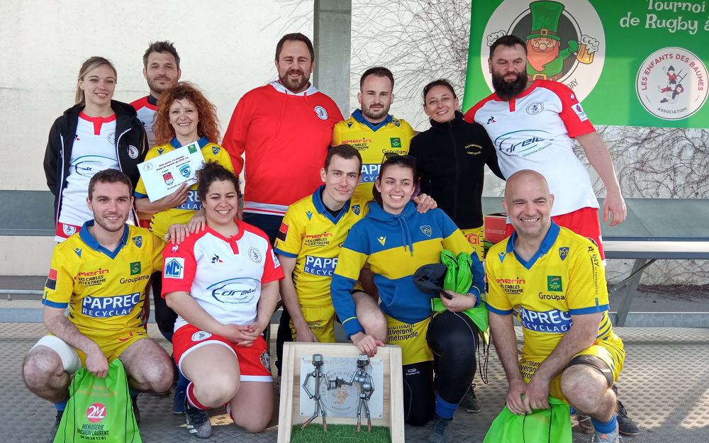 Le rugby à 5 remporte le trophée de la St Patrick