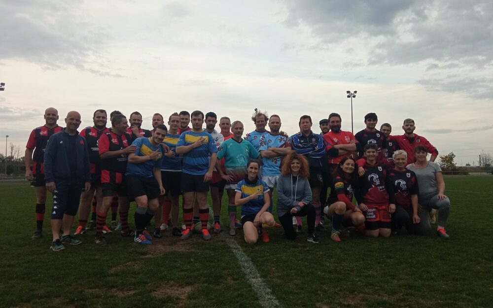 Le rugby à 5 en action les 22 et 24 Avril derniers