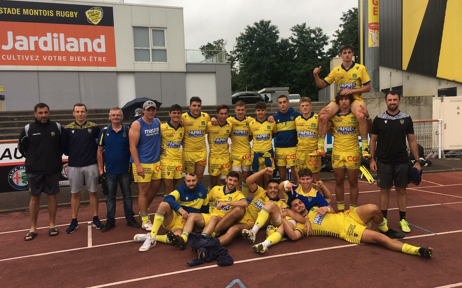 Nos Crabos sur le podium du championnat de France à 7 !