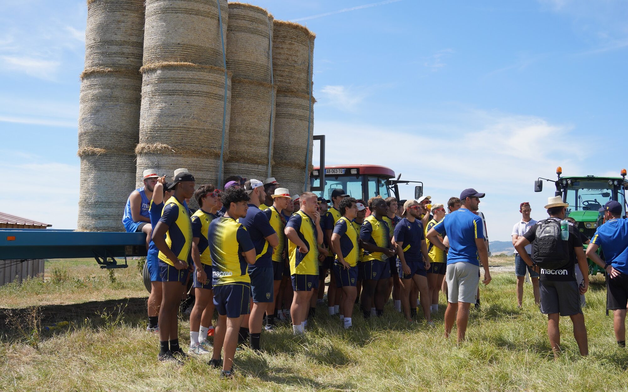 Une journée avec les jeunes agriculteurs du Puy-de-Dôme pour nos Crabos