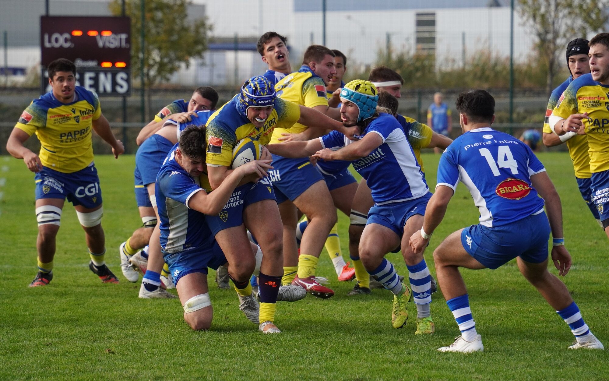 Les Espoirs s'imposent face au leader castrais