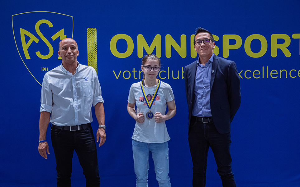 Notre boxeuse et notre boxeur mis à l’honneur lors des Olympiades ASM