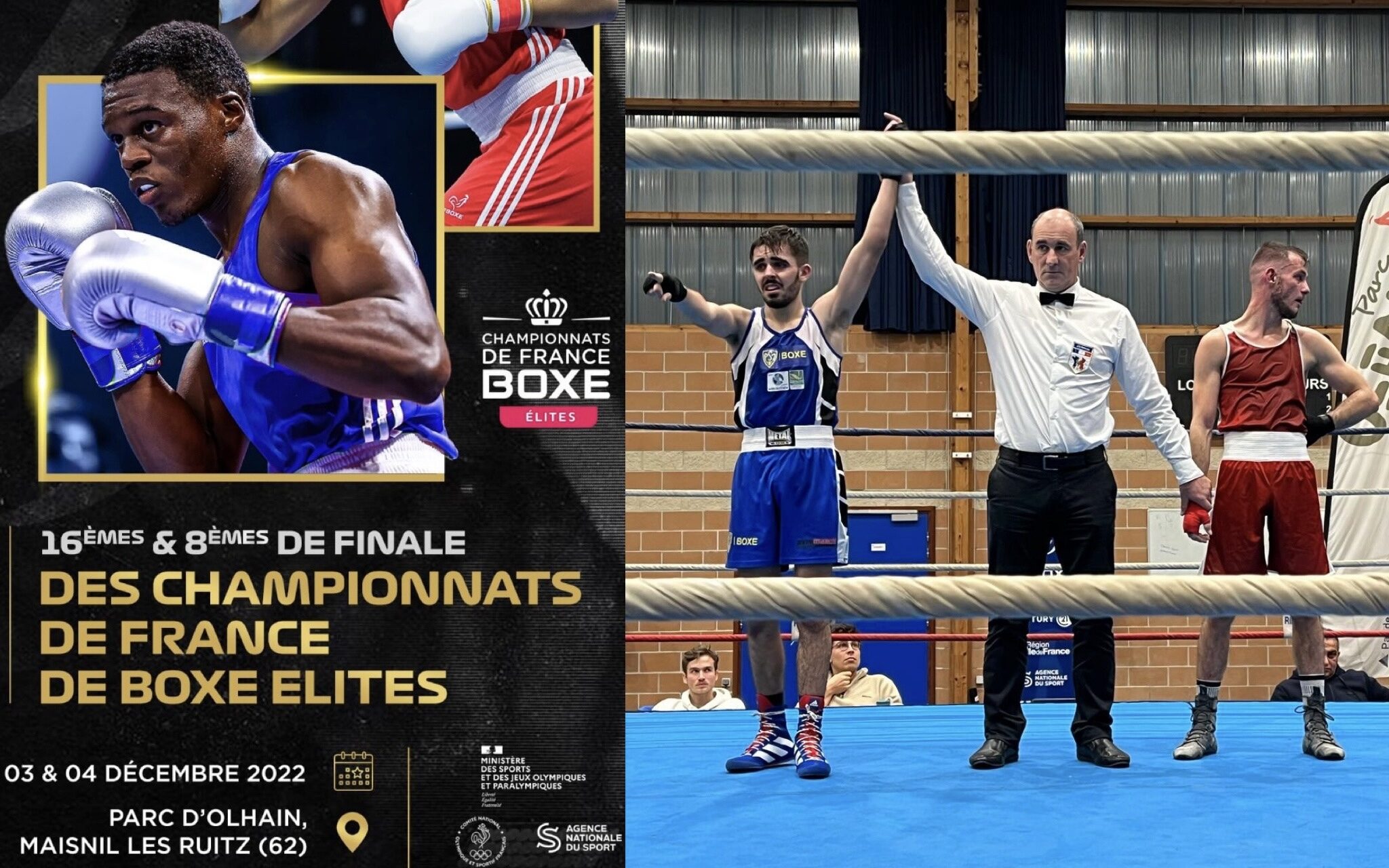 Qualification pour les quarts de finale des championnats de France élite seniors