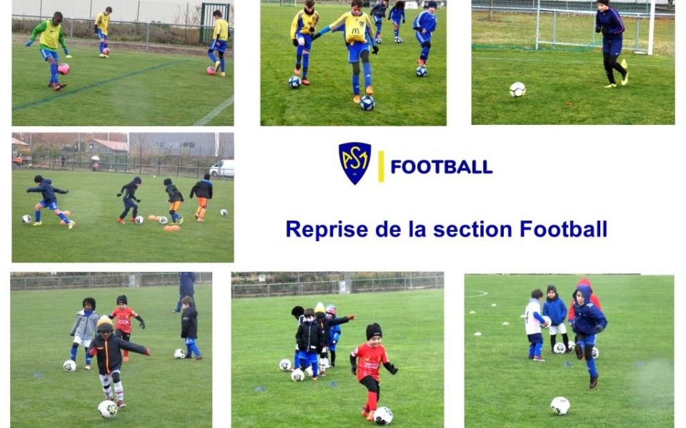 ASM FOOTBALL :Toute la section football a repris 