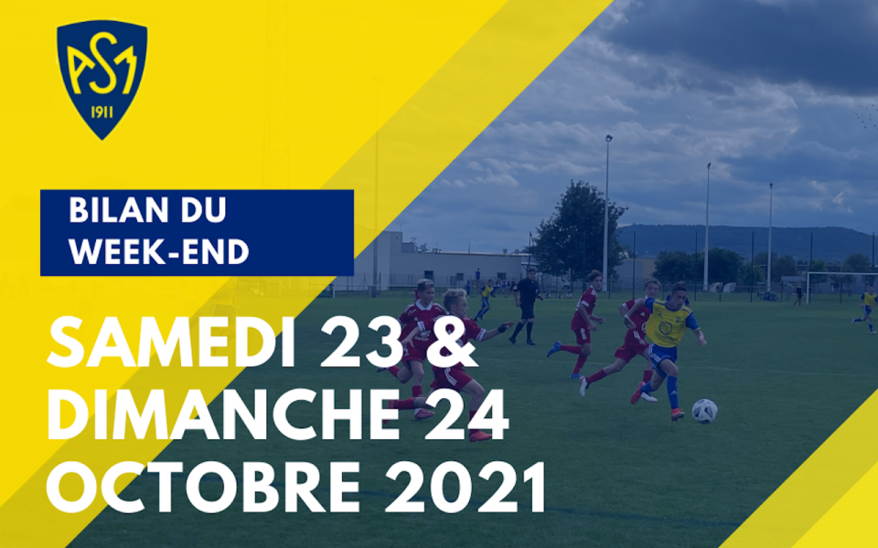 ASM Football : Bilan du week-end