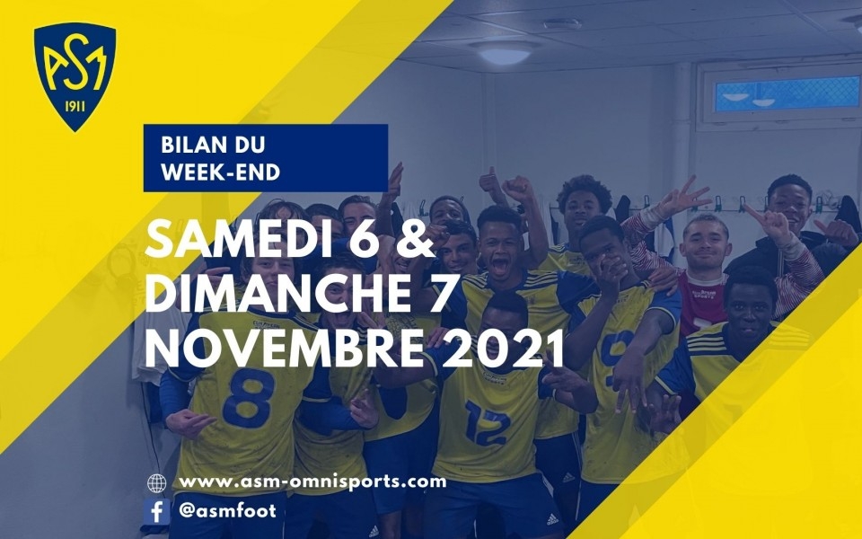 ASM Football : Bilan du week-end