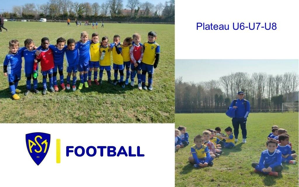 ASMFootball : Plateau U6, U7 et U8 du samedi 27 mars 