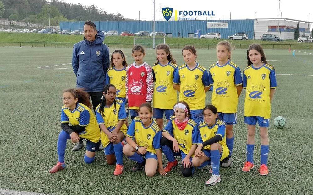 ASM Football: Les U11F aux places d'honneur au tournoi de St Paul en Jarez
