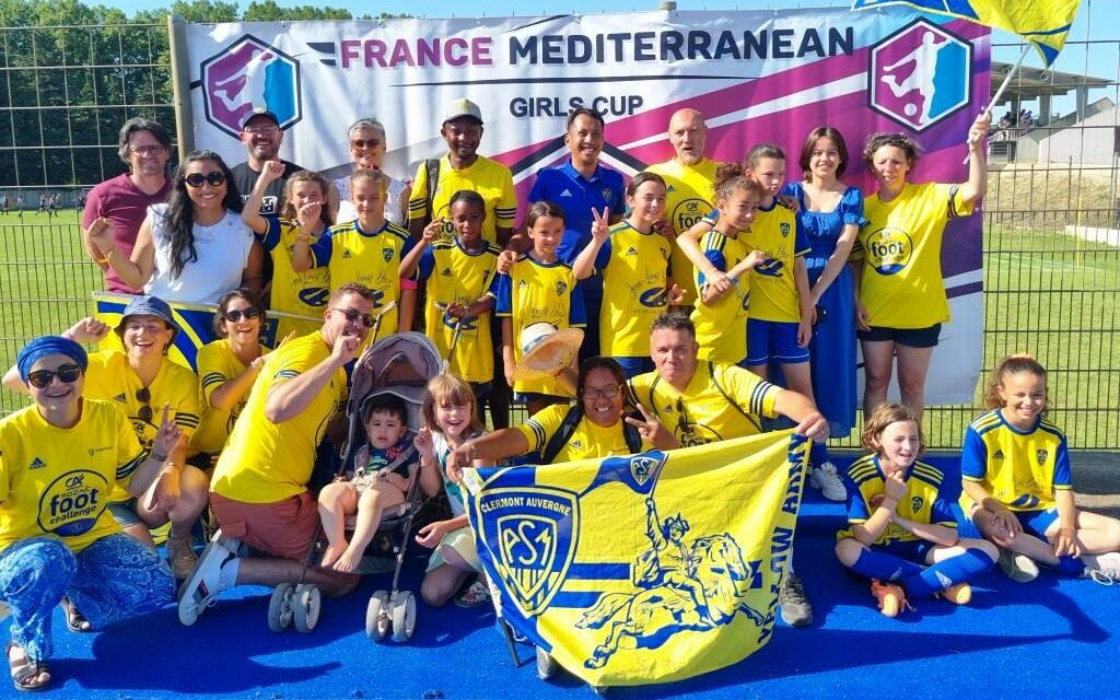 ASMFootball: Les U11F 2ème à la Mediterranean Girl Cup.
