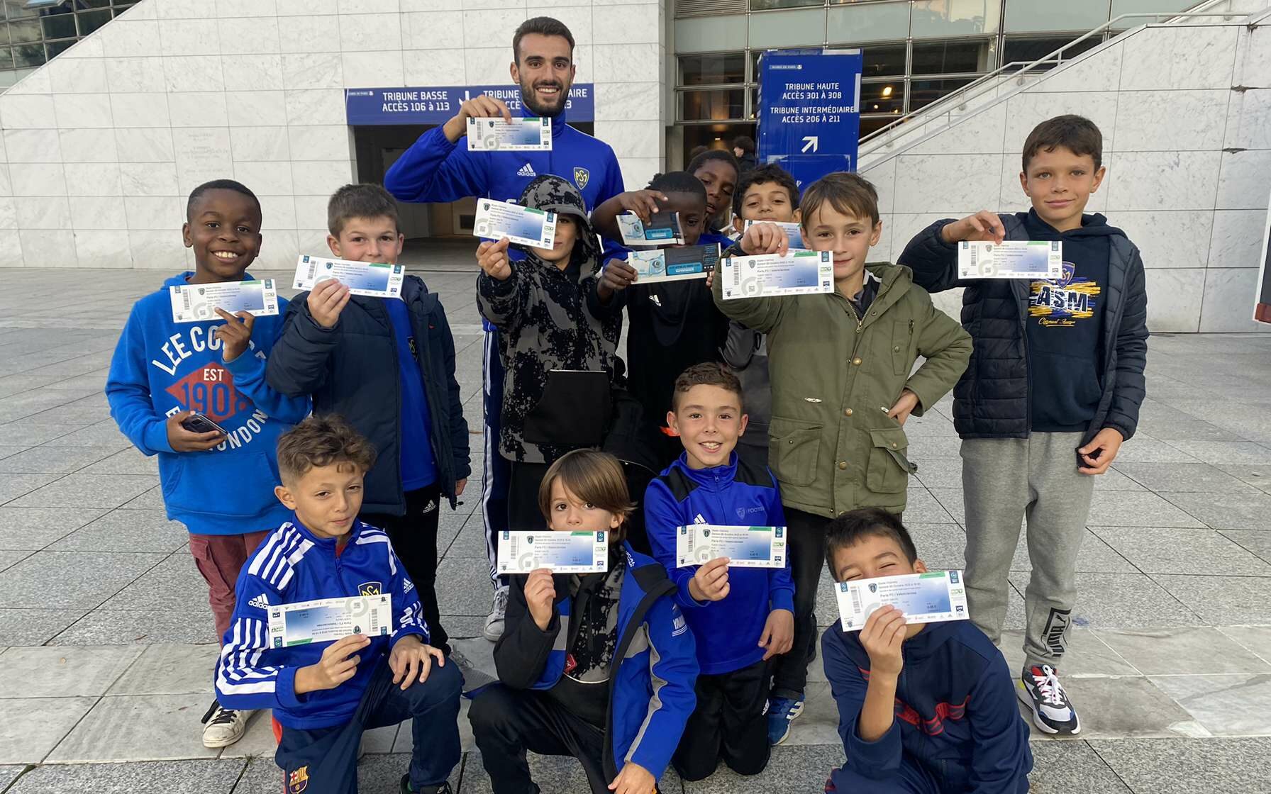 Nos U10A en week-end à Paris