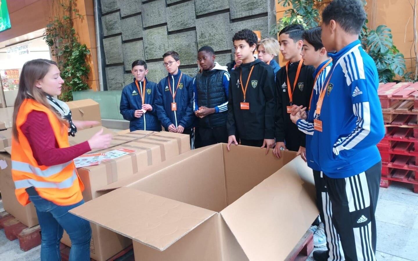 Action citoyenne pour les 4ème de la Section Franc Rosier