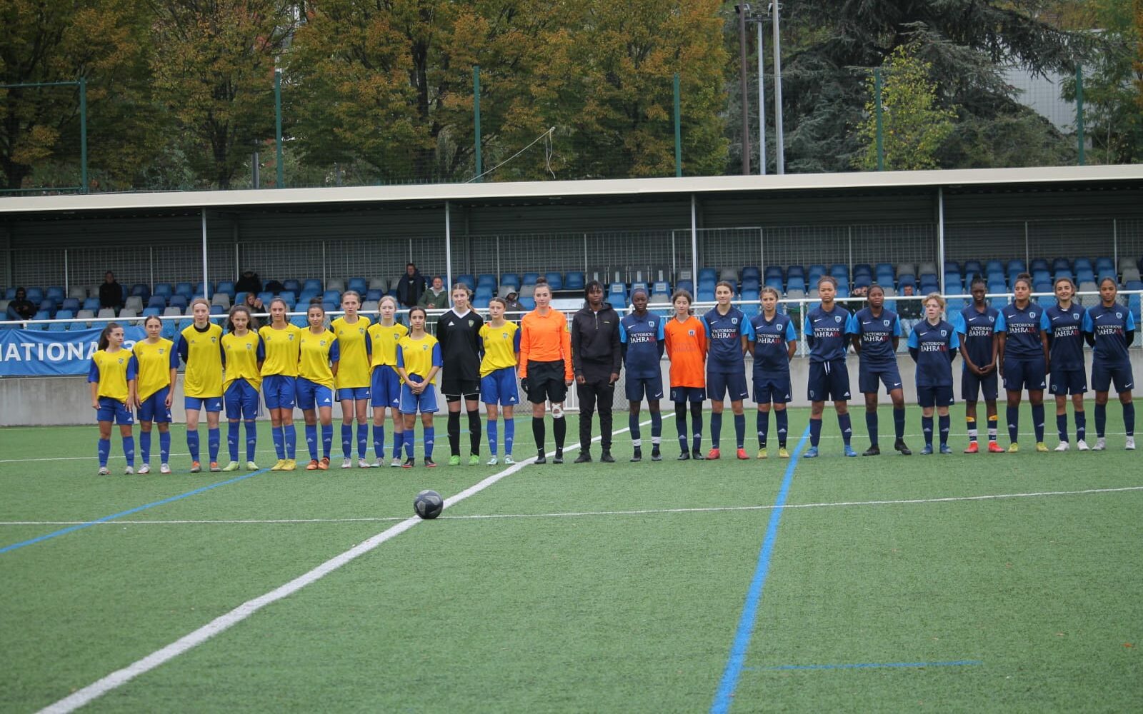 Nos U18F affontaient le Paris FC !