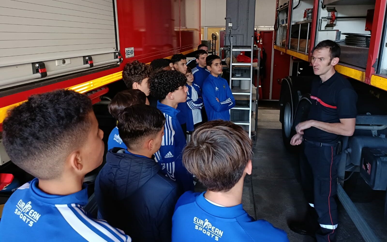 Section Sportive - Projet cohésion et citoyenneté – Pompiers