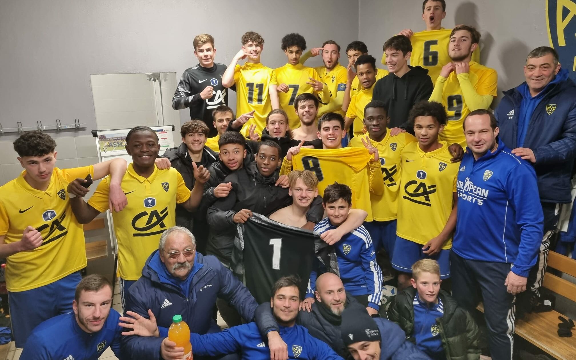 Nos U18 frappent fort et accèdent aux 32ème de finale !