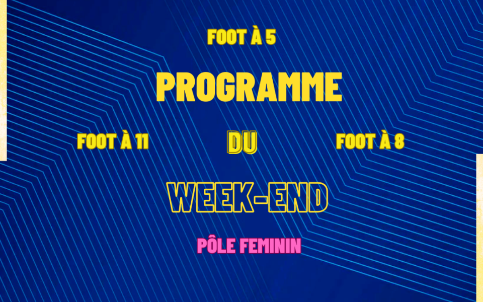 Découvrez la programmation du Week-End du 9 et 10 septembre !