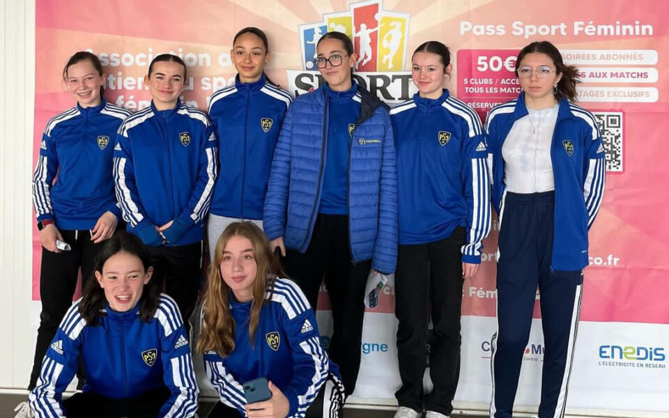 Nos joueuses mises à l'honneur au Stade Gabriel Montpied !