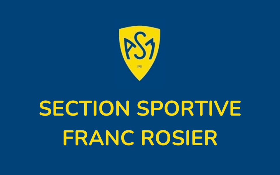 Les journées portes ouvertes débutent pour notre Section Sportive Franc Rosier !