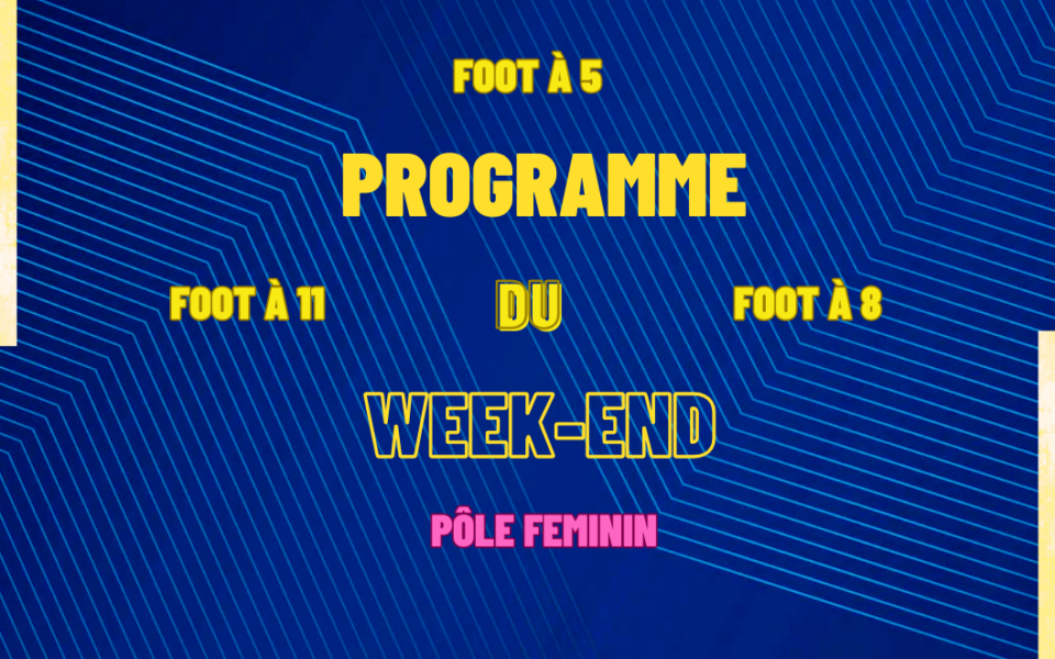 Découvrez l'agenda du 16 et 17 mars !