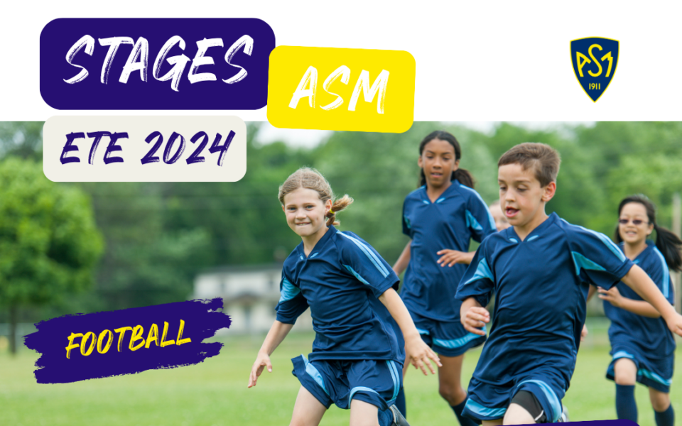 Les inscriptions pour les stages multisports football de cet été sont ouvertes !