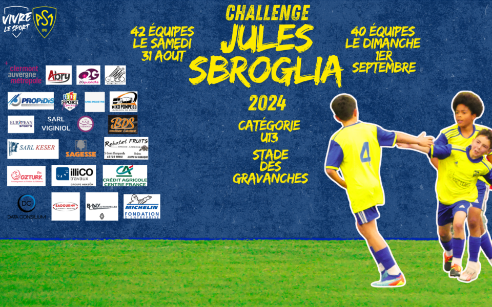 Challenge Jules Sbroglia : le tournoi U13 du club approche à grand pas