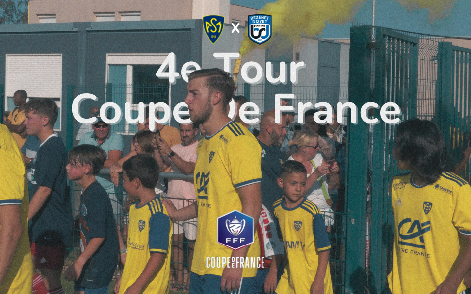 Nos U20 affronteront Bezenet Doyet au 4e tour de Coupe de France